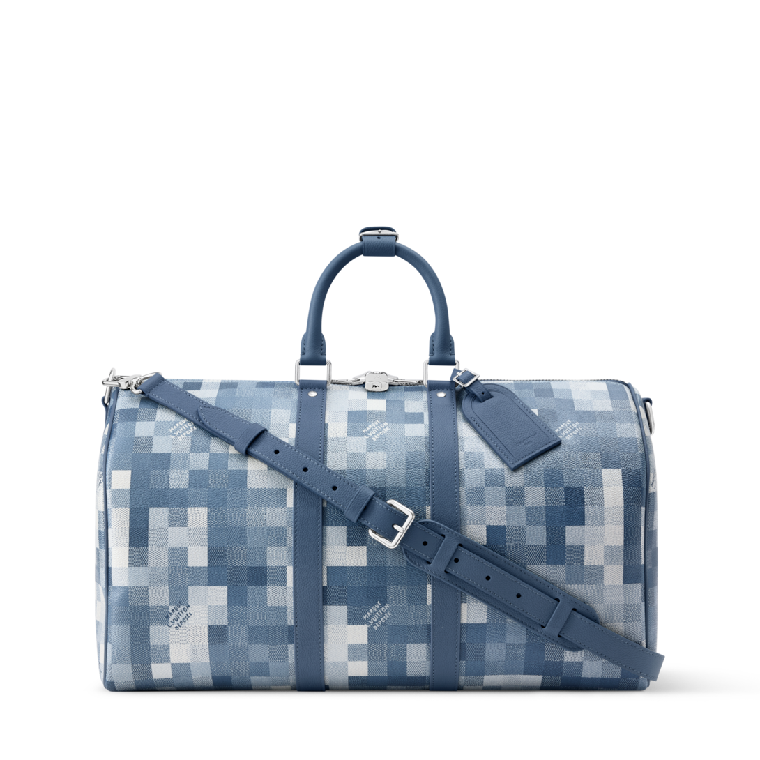 Keepall Bandoulière 45 Damoflage - Travel Bags and Rolling Luggage